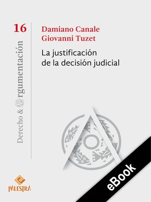 cover image of La justificación de la decisión judicial